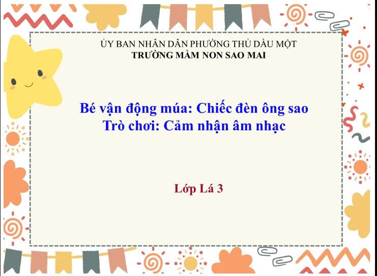 Múa chiếc đèn ông sao Lá 3