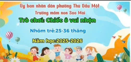 Trò chơi: Chiếc ô vui nhộn